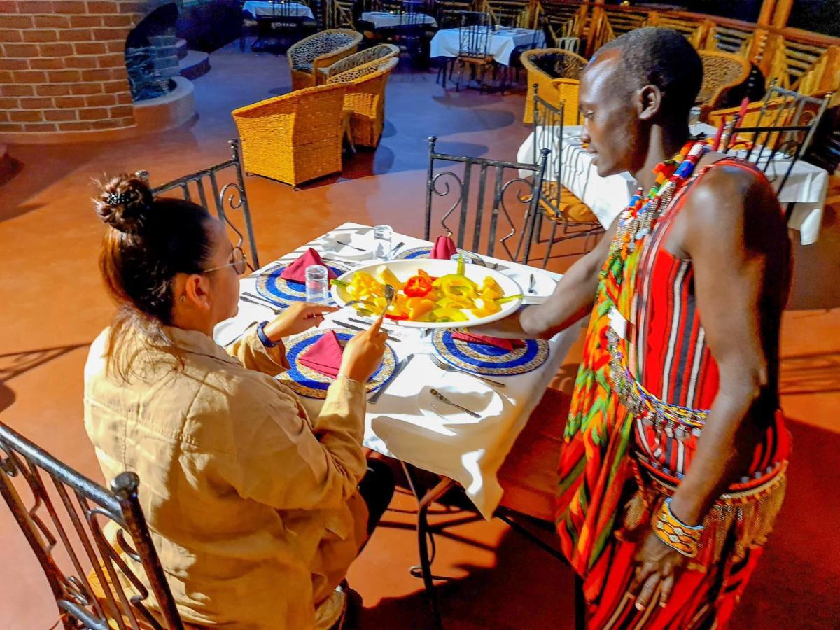 Africa Safari Maasai Boma Camping セレンゲティ エクステリア 写真